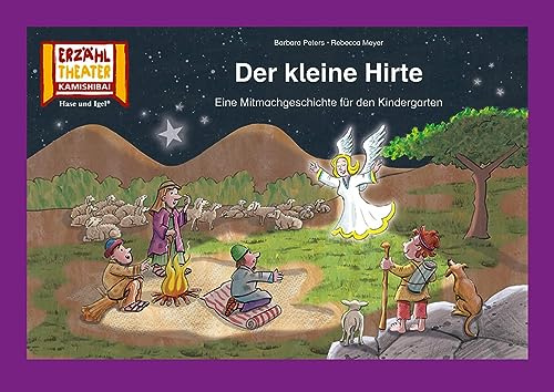 Der kleine Hirte / Kamishibai Bildkarten: Eine Mitmachgeschichte für den Kindergarten. 6 Bildkarten für das Erzähltheater