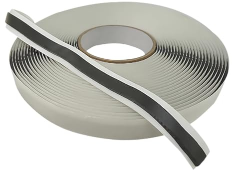 Cinta de Plastilina de Boble Cara Arcilla Adhesiva 12 mm x 5 m Adhesivo fijo Masilla Adhesiva Impermeable Suministros de Floristería Accesorios de Floristería Placas Adhesivas de Cera