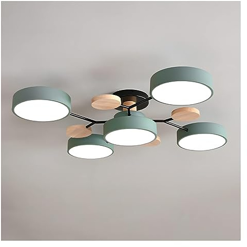 Deckenleuchte Wohnzimmerlampen Kreisförmige Moleküle Acryl LED Deckenleuchte Nordic Modern Semi Flush Mount Deckenleuchte Close To Ceiling Light Fixtures for Wohnzimmer, Esszimmer, Schlafzimmer, Flur,