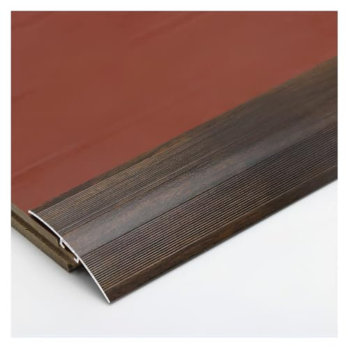 XMAIYIF Anpassungsprofil Aluminium übergangsleiste, 4x90/180/270cm Bodenübergangsstreifen, Eloxierte Aluminium übergangsprofil, Für Türschwellen BOD