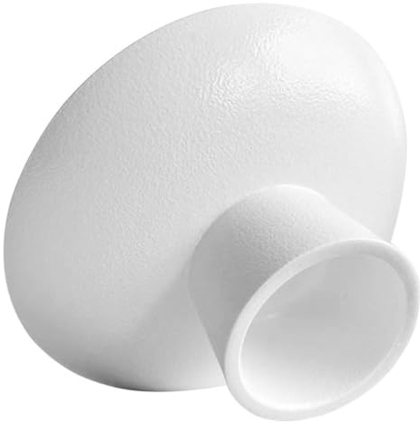 ULTECHNOVO Fruttiera in Ceramica Bianca su Piede per Tavola Decorativa | Centrotavola per Cucina e Compleanni, per Biscotti e Dolci, Look Chic e Finitura Ceramica