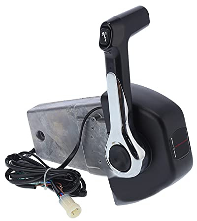 RASTKY Binnacle Control Single Handle Replacement ForOUTBOARD - Modell 704-48205-14-P1-00 - Ergonomisk Design, Enkel Installation, Modern Estetik, Kompatibla Båttillbehör