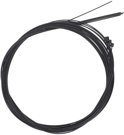 LjwZekyrnt Set di cavi cambio ciclo 5 pezzi in acciaio antiaderente rivestimento in PTFE filo deragliatore interno ad alta resistenza lungo 2,1 m ciascuno