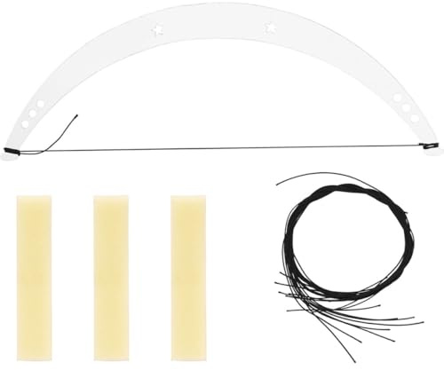 TOVINANNA Righello Sopracciglia Professionale a Forma di Curva in Acrilico Trasparente Strumento di Misurazione e Modellatore per Sopracciglia Kit Portatile per Tatuaggi Estetici e Trucco