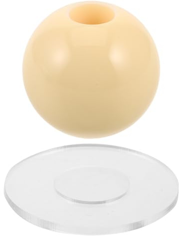 ARTSEWPLY Herramienta de Entrenamiento de Golpes de Billar para Principiantes, Bola Redonda y Diámetro de Agujero 16 Mm, Dispositivo Portátil para Práctica de Puntería en Mesa de Snooker