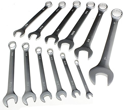 GOOD QUALITY 12 PIECE AF SPANNER COMBINATION SET