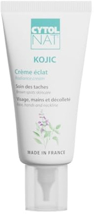 CYTOLNAT Kojic Aufhellende Flecken-Creme 30ml | Vereinheitlichende Pflege für Altersflecken & Sonnenflecken | Empfindliche Haut | Gesicht, Hände & Dekolleté