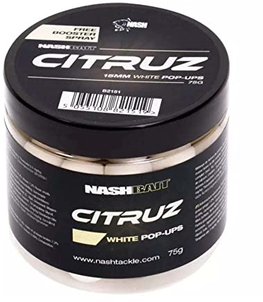 Nash Citruz White Airball Pop Ups 12mm B2149 Popup Popups Popup Hakenköder
