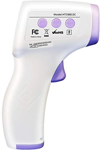 No-Touch Forehead Thermometer, Infrared Thermometer for Adults and Kids,Digital Infrared Thermometer