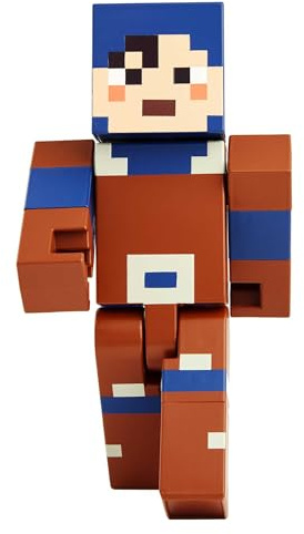 Minecraft Fusion figurine Hex 20 cm à assembler, jouet d’action et d’aventure pour enfant inspiré par le jeu vidéo, GVV15