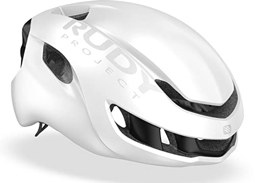 Rudy Project Nytron Aero Fahrradhelm, Weiß matt, Kopfumfang 59-61 cm