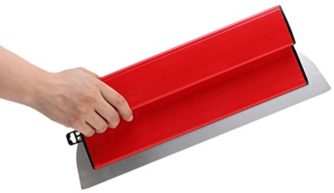 Fiacvrs Drywall Skimming Blade, High Grade Skimming Drywall Smoothing Spatula Plastering Durable Semi Flexible Finishing Trowel, Speed Skim Wall Plastering Tools(size:25cm)