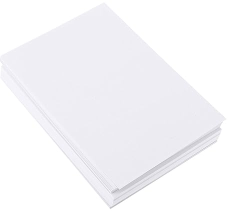 COHEALI 100stücke Aquarellpapier Für Malen Und Zeichnen Skizzieren Papier Aus Hochwertigem Material Künstlerpapier Für Acrylmalerei Und Aquarellmalerei Geeignet Für Schule Und Beruf