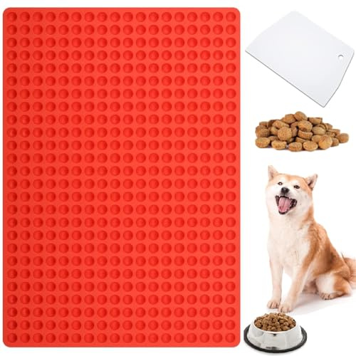 YJDM Mini moule rond en silicone à 468 cavités, pépites de chocolat maison, bonbons, pâtisserie, perles de cire, boules de glace, moules à gouttes de chocolat, friandises pour chien