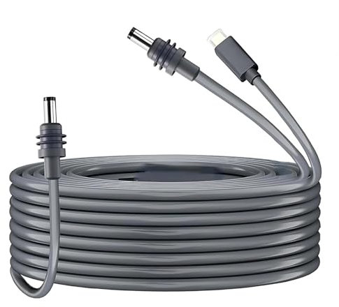 YWBL-WH Cavo di Prolunga di Alimentazione CC Satellitare Cavo Standard Sostitutivo Satellitare Impermeabile per Antenne Mini Paraboliche 3,28 Piedi