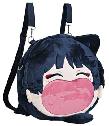 YLEAFUN Anime vandringsryggsäck anime cosplay väska anime gåva för fans, vandrare, 37*35cm