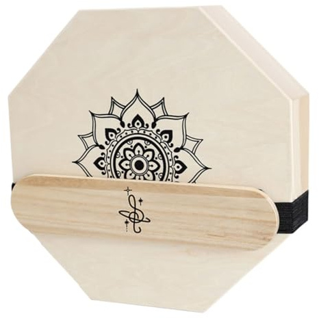 Milisten Cajon-trommel Kompakte Holz-cajon-trommel mit Sitz für Erwachsene Musik-cajon mit Bass und Diskant-tönen für Übung Auftritte und Veranstaltungen im Freien