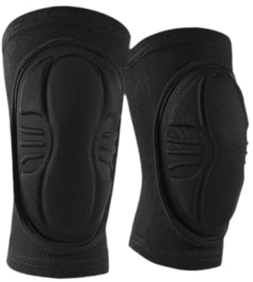 KiBcsLic 2 Pièces Genouillères de Protection Protège-Genoux et Manchon de Sport avec Mousse Épaisse Antichoc Adaptées pour Le Volley-Ball La Danse et Le Footb, L