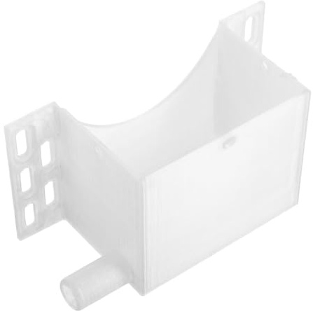 Toyvian Vaschetta Di Raccolta Condensa Per Condizionatore D'Aria Contenitore Acqua Portatile in Plastica Bianco Con Filtro Integrato Per Casa Ufficio Frigorifero
