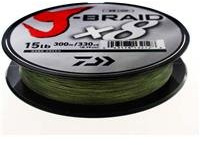 Daiwa J-Braid X8 0,22mm 17Kg 300m Green Geflochtene Schnur