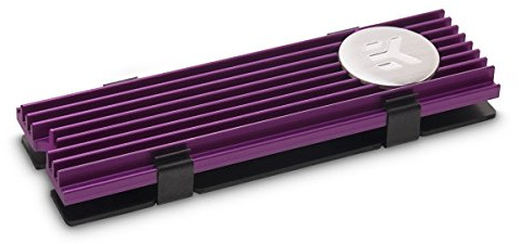 EK Water Blocks EK-M.2 NVMe Passiver Kühler, Violett