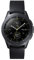 Samsung Galaxy Watch, Runde Bluetooth Smartwatch Für Android, drehbare Lünette, Fitness-tracker, 42mm, ausdauernder Akku, Schwarz (Deutche Version)