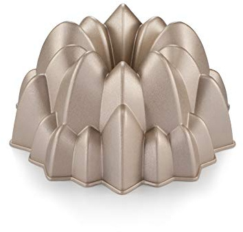Tescoma Hohe Backform Gugelhupf DELÍCIA ø 24 cm, Rosette | Aluminium-Druckguss, antihaftbeschichtet, ohne PFOA oder PFAS