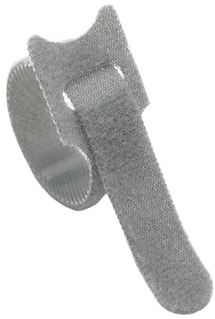 LyZap Collier De Serrage 50 Attaches zippées détachables for Fixer des Attaches zippées réutilisables, Attaches zippées enveloppées en Nylon Serre Cable (Color : Grey 300MM)