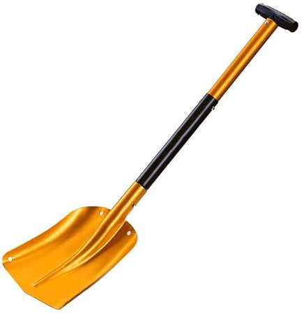 Schneeschaufel 82cm, Mehrzweck-Teleskop-Schneeschaufel, Outdoor-Werkzeug zum Enteisen von Autos, Einziehbare Schaufel, Schneeschaufel aus Aluminiumlegierung, für Schnee, Sand und Garten im Auto, zu Ha