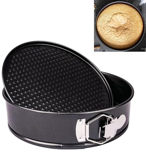 Dolaso 20cm Non-Stick Spring Form Cake Tin 1Pcs 8 Inch Round Cake Tin Set