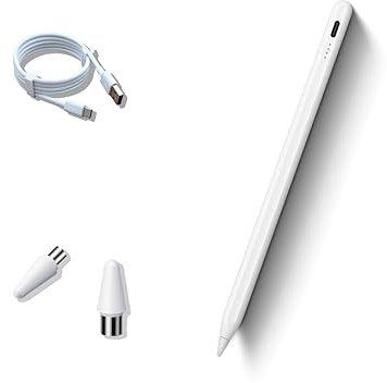 Apple para Pencil - Lápiz para Tablet Lapiz iPad 10º Generacion Lapiz para Tablet para iPad 2018-2024,Absorción Magnética Apple Pencil,Carga Rápida,No Es Necesario Enlazar Bluetooth