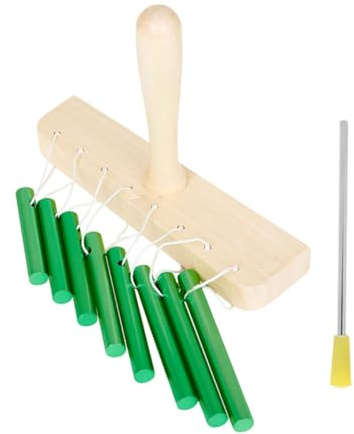 ibasenice Glockenspielinstrument Aus Massivem Aluminiumrohr Schlaginstrument Für Junge Mädchen Spielinstrument Mit Klängen Kinderspielzeug Aus Aluminium Glockenspiel Für Musikunterricht
