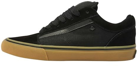 British Knights Herr Mack Chunky sneakers, svart/rem, 45 EU, Svart crepe, 45 EU