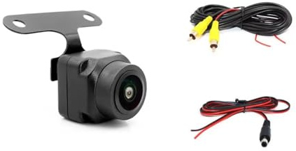 NOVEMS Camera Recul Caméra De Stationnement pour AHD 4K pour RCA HD 1920x1080P 180 Degrés Fisheye avec Objectif en Verre Et Vision Nocturne Recul Caméra Voiture(CVBS)