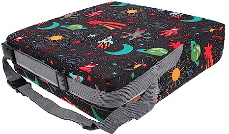 WEKAMOS Cojín Elevador para Silla Infantil Niños Poliéster Resistente Antideslizante y Acolchado Uso en Comedor y Alimentación Ajustado para Bebés y Niños Pequeños Dimensiones 32x32x8 Cm