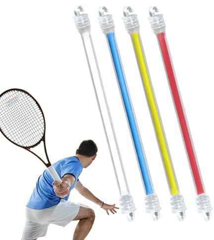 Amortisseur de tennis pour raquette - Amortisseur de vibrations en silicone, lot de 4 pièces | Réduction des impacts et confort dans le jeu, accessoires flexibles pour l'entraînement et la compétition