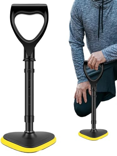 Ayuda de pie – Ayuda para la movilidad, ayuda para levantarse, dispositivo de apoyo ajustable con base, dispositivos de apoyo para personas mayores | Altura de seguridad ergonómica para levantarse
