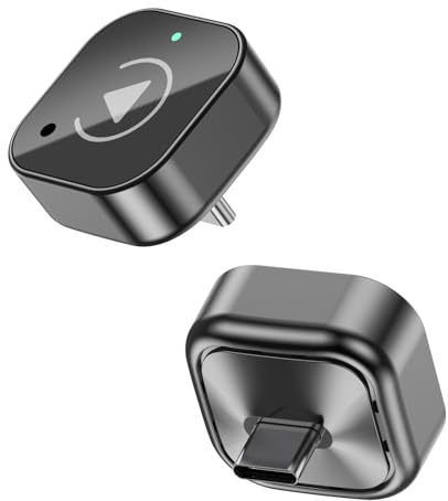 Spedal Android Auto Wireless Adapter USB C, 2-in-1 CarPlay Dongle | Plug & Play, Auto-Reconnect, WiFi 6, Bluetooth 5.4, stabile 5GHz-Verbindung, kompaktes Flush-Fit Design