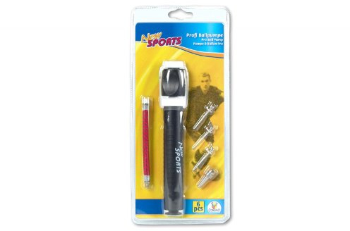Leksaksföretaget New Sports 31263 bollpump med tillbehör