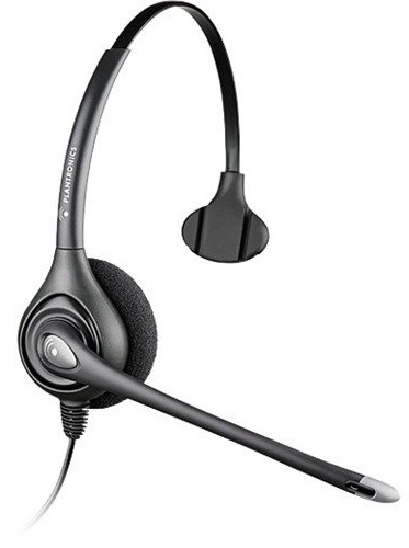 Plantronics Headset SupraPlus HW251N, A Wideband monaural, Noise Cancelling 36832–41