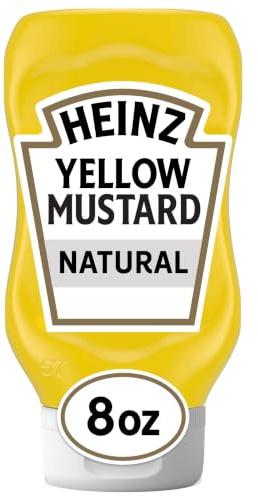 Heinz Yellow Mustard (8 oz Bottle)