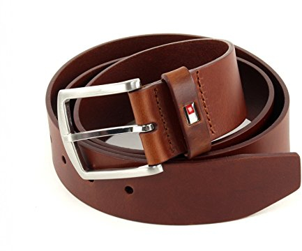 Tommy Hilfiger New Denton Belt 4.0 W105 Dark Tan