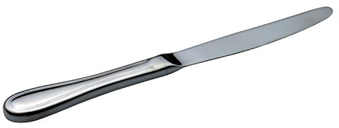Piazza 310131 Vienna Lot de 12 couteaux de table monobloc Épaisseur 3 mm Longueur 23,8 cm