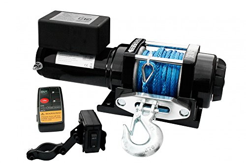 Elektrische ATV Seilwinde 4000 Lbs Funk Kunststoffseil Dyneema