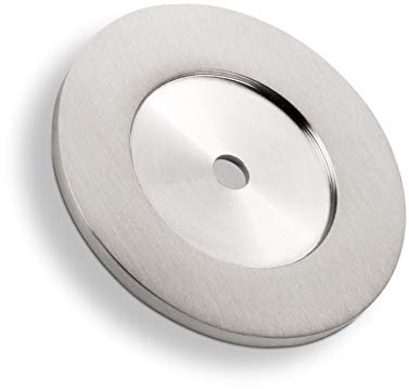 5 x SOTECH Unterlegplatte Ø 52 mm echt Edelstahl für Türstopper TOPPER