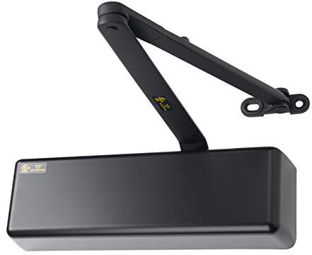 Lawrence Extra Heavy Duty Door Closer Commercial Grade 1 - Adjustable 6-Speed Delayed-Action Door Control with 3 Pistons – Flexible Installation with Included Hardware - Embassy Series LH8016