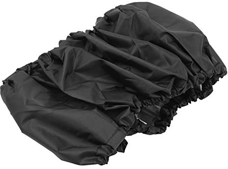 Radabdeckung für Kinderwagen (Schwarz, 4-teiliges Set, Größe L (Einzelpack)