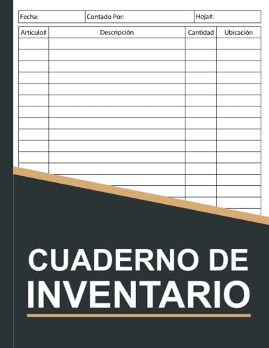 Cuaderno de Inventario: Ideal Para El Seguimiento De Inventario De Pequeñas Empresas