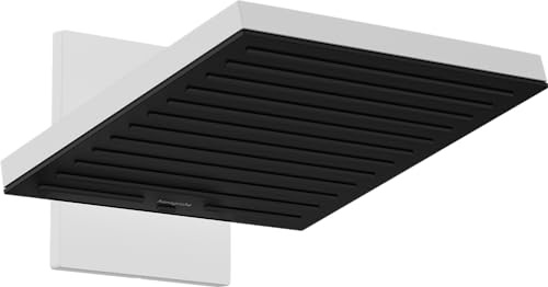 hansgrohe Kopfbrause Pulsify E, Brausekopf 260mm, Duschkopf mit Wandanschluss, Regendusche mit 2 Strahlarten, Mattweiß