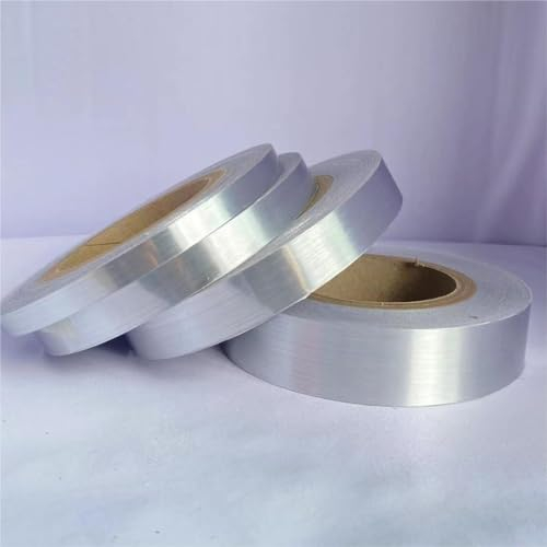 HAHII Tapetenbordüre selbstklebend zum Aufkleben für Wohnzimmer Küche Badezimmer Abnehmbare Wasserdicht Bodenleiste PVC Dekorative Bordüre Silber gebürstet 0.8X5000CM